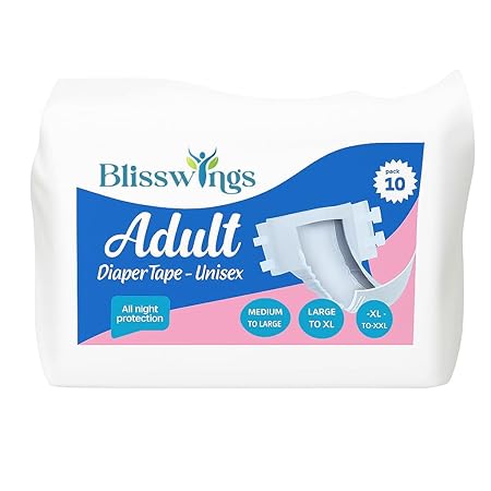 Blisswings Premium Adult Diaper Tape Style